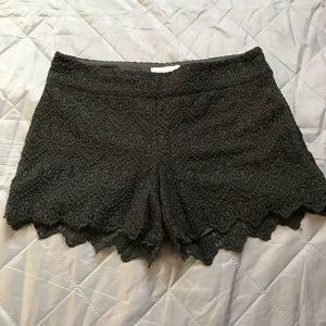 Black Anthropologie shorts size 4